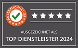 Top Dienstleister 2024 bei ausgezeichnet.org